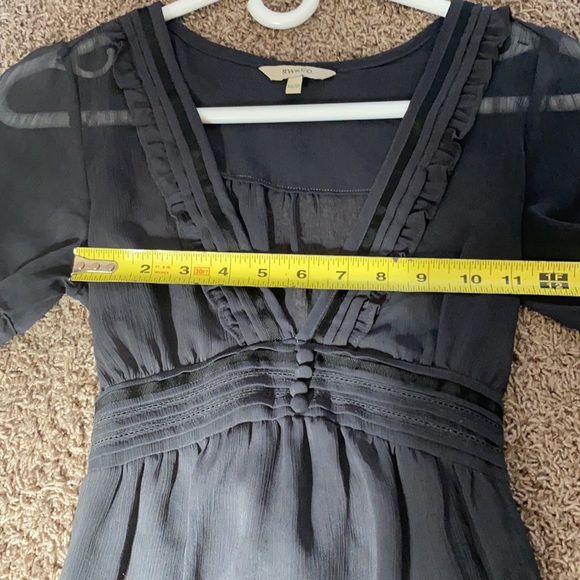 RW&CO steel grey sheer shirt. - Picture 6 of 7